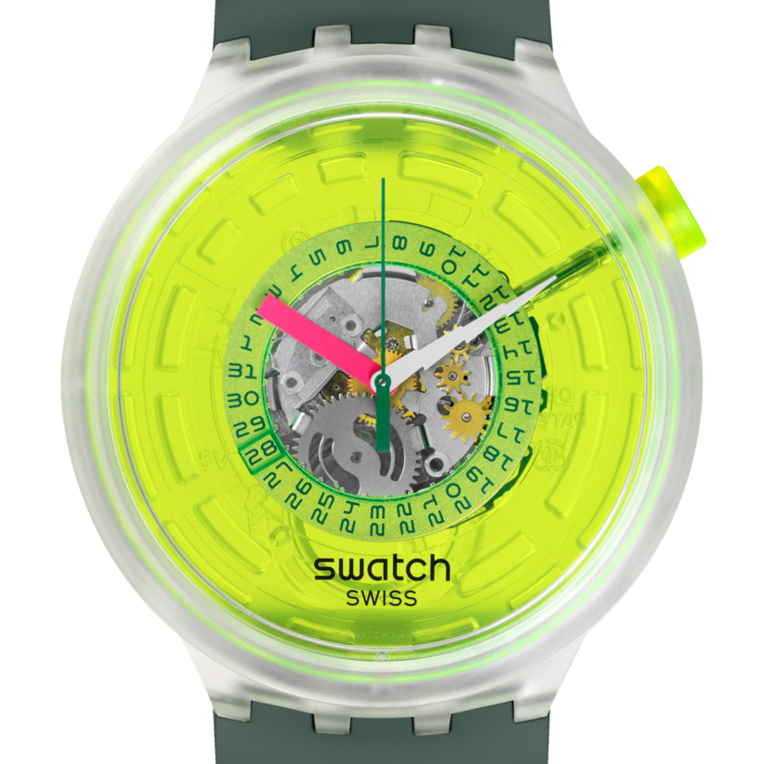 SB05K400 SWATCH BLINDED BY NEON Swatch Singapore