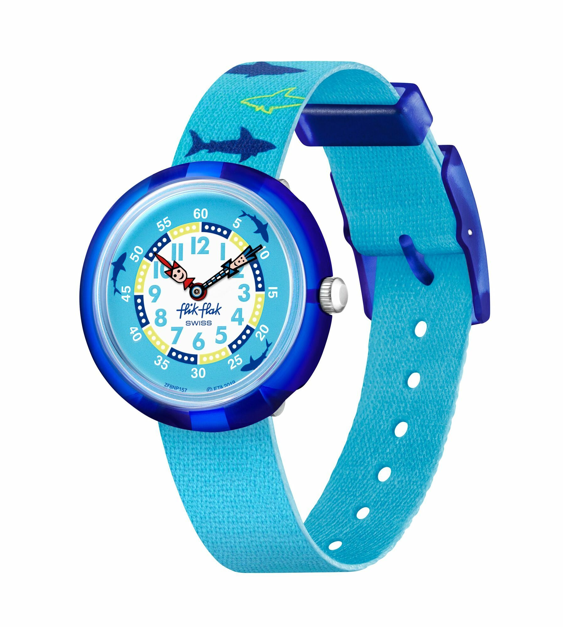 Swatch Rossiya Flik Flak Story Time Your Sharkasm Fbnp157p