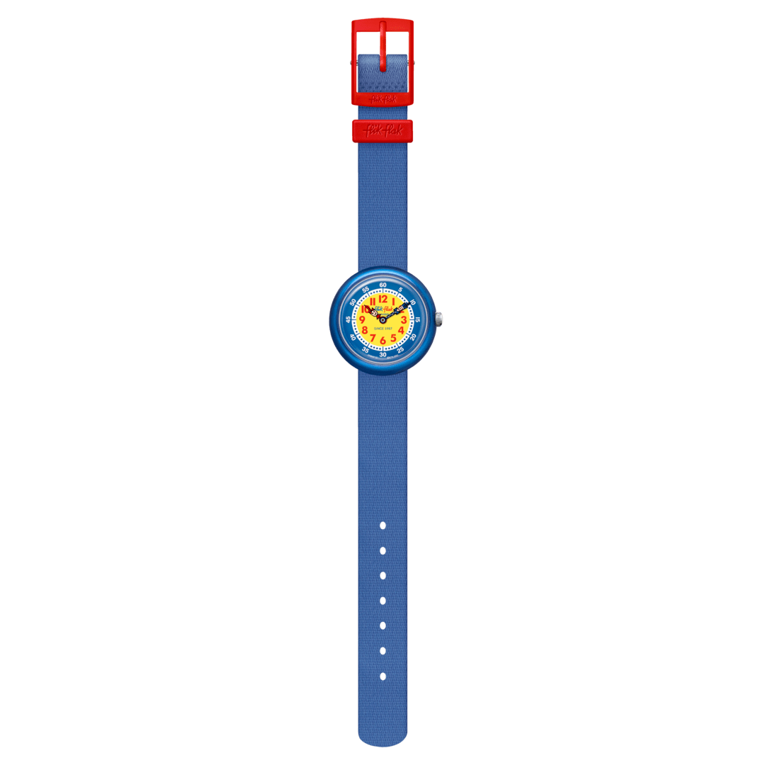 Swatch Montre Flik Flak Bleu Wrist Watches Flik Flak Etanche