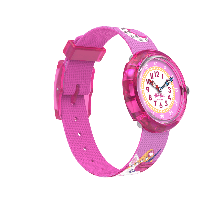 Reloj de niña Flik Flak Magical Dream FBNP121 unicornios rosa