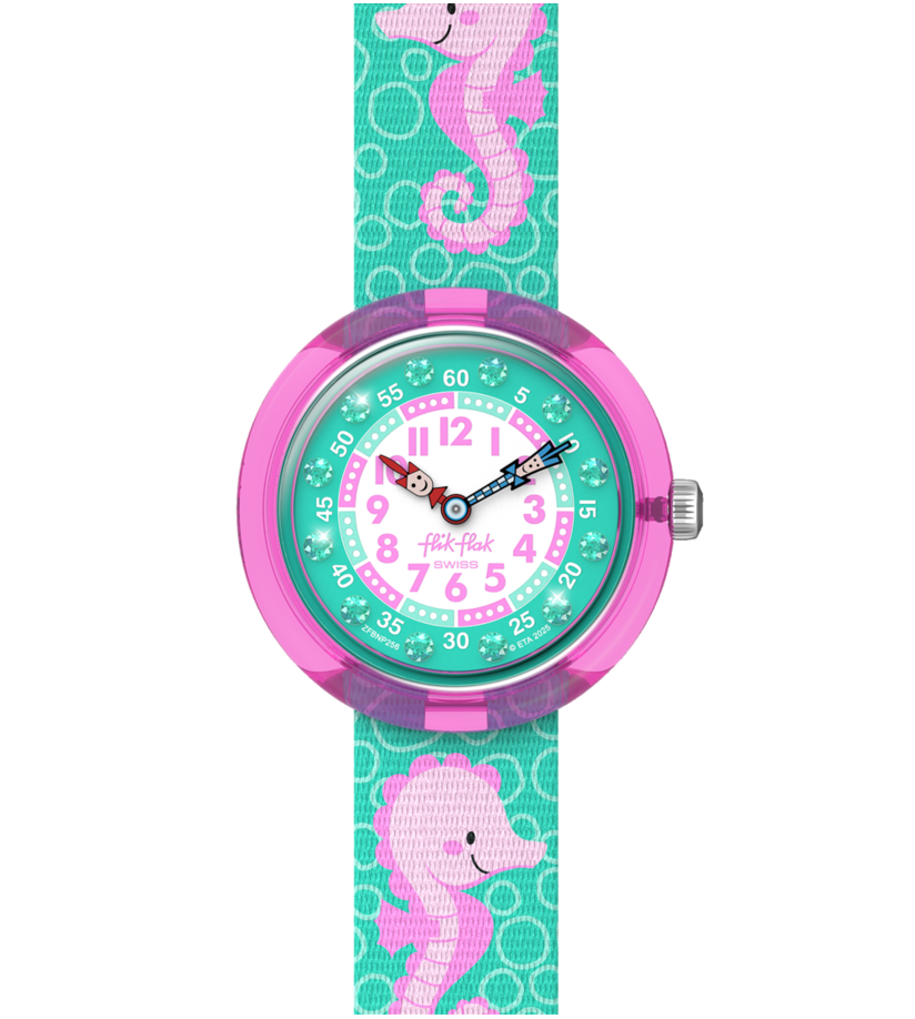 BUBBLY SEAHORSE - Kid's watch | Flik Flak® United States
