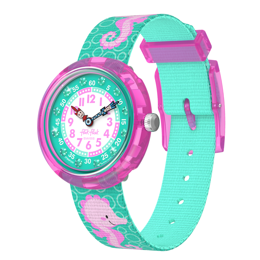 BUBBLY SEAHORSE - Kid's watch | Flik Flak® United States