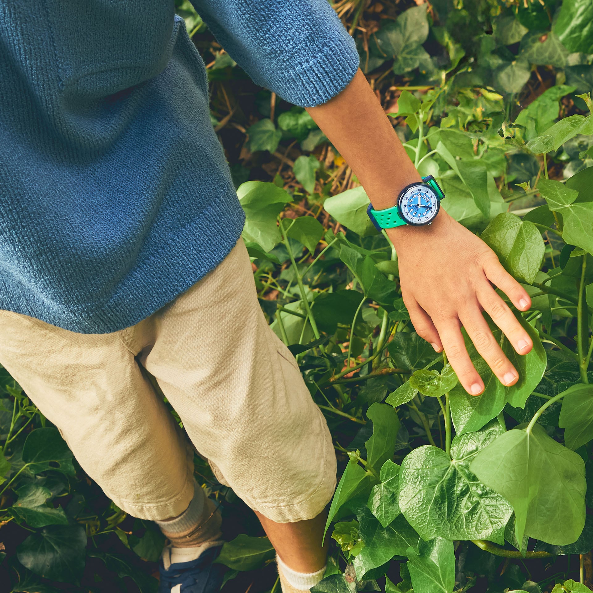 ファミチキ flk042119 FIZZ IN WAVES - Kid's watch | Flik Flak® United States