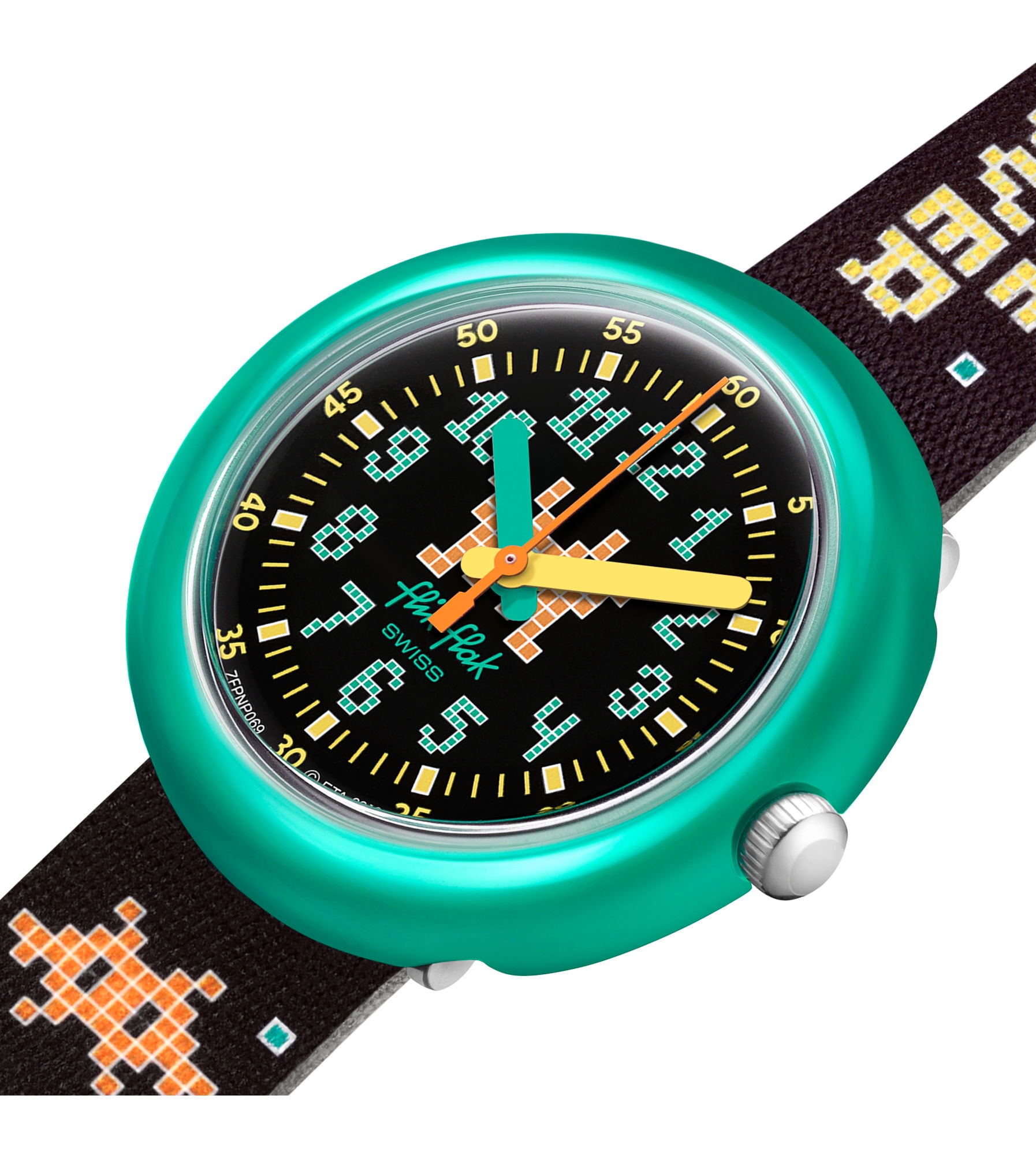 Swatch Rossiya Flik Flak Power Time Time Invader Fpnp069