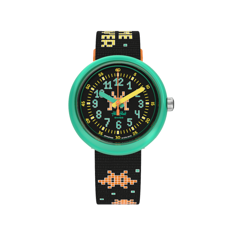 TIME INVADER - FPNP069 - Swatch® Official Store