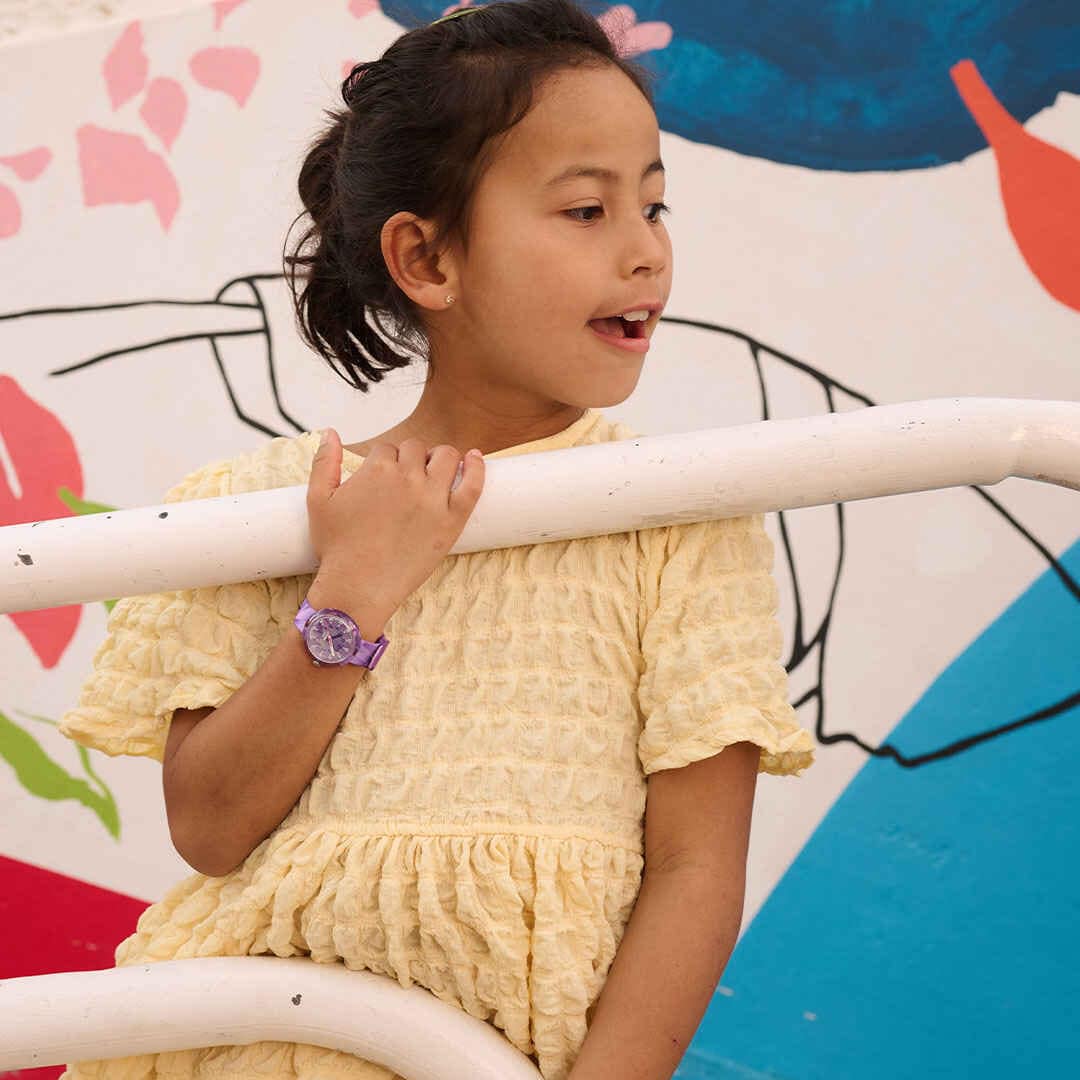 PURPLE PRISM - Kid's watch | Flik Flak® Canada