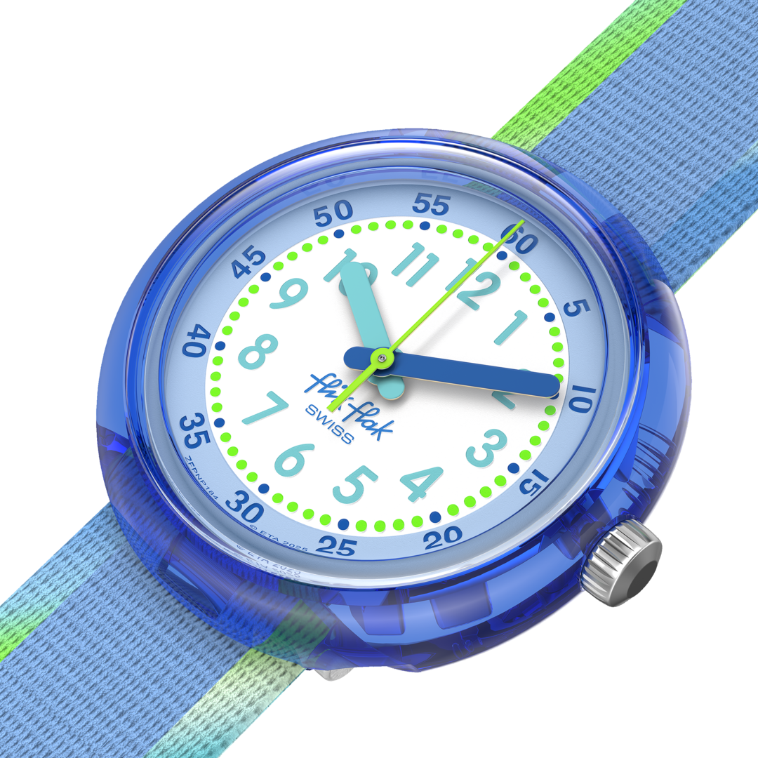 FLIP IT BLUE! - Kid's watch | Flik Flak® United States