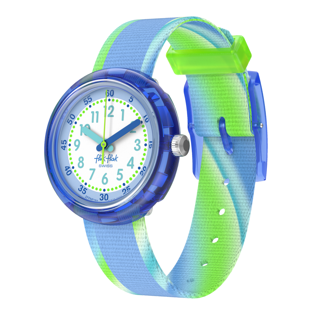 FLIP IT BLUE! - Kid's watch | Flik Flak® United States