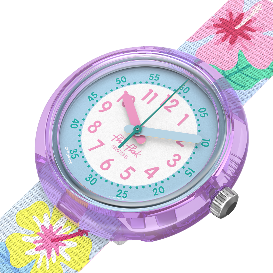 HIBISKISS - Kid's watch | Flik Flak® United States