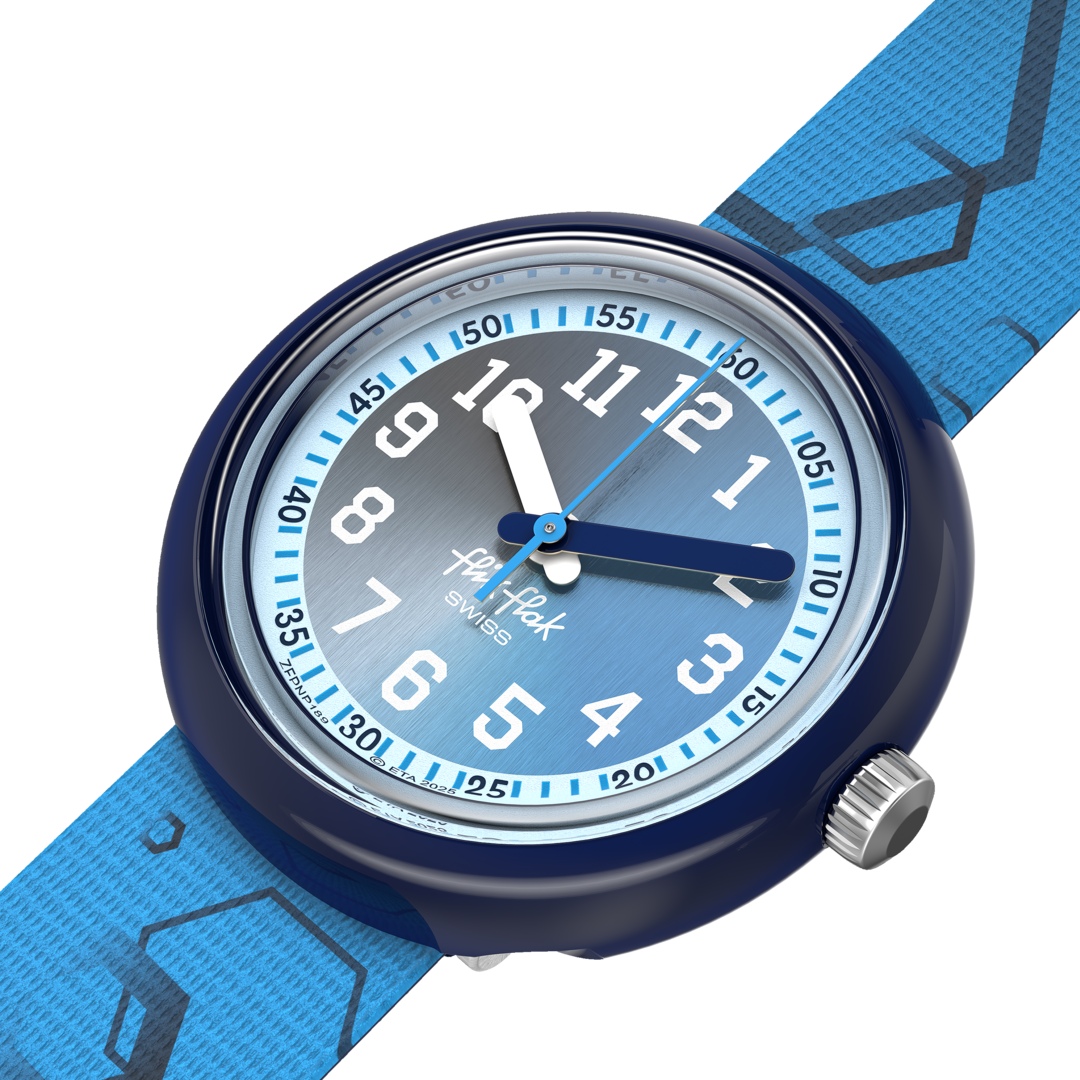 QUENCH IN BLUE - Kid's watch | Flik Flak® United States
