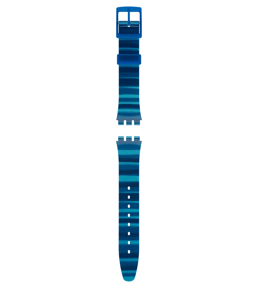 "GENT BLUE PLASTIC STRAP" Image #0