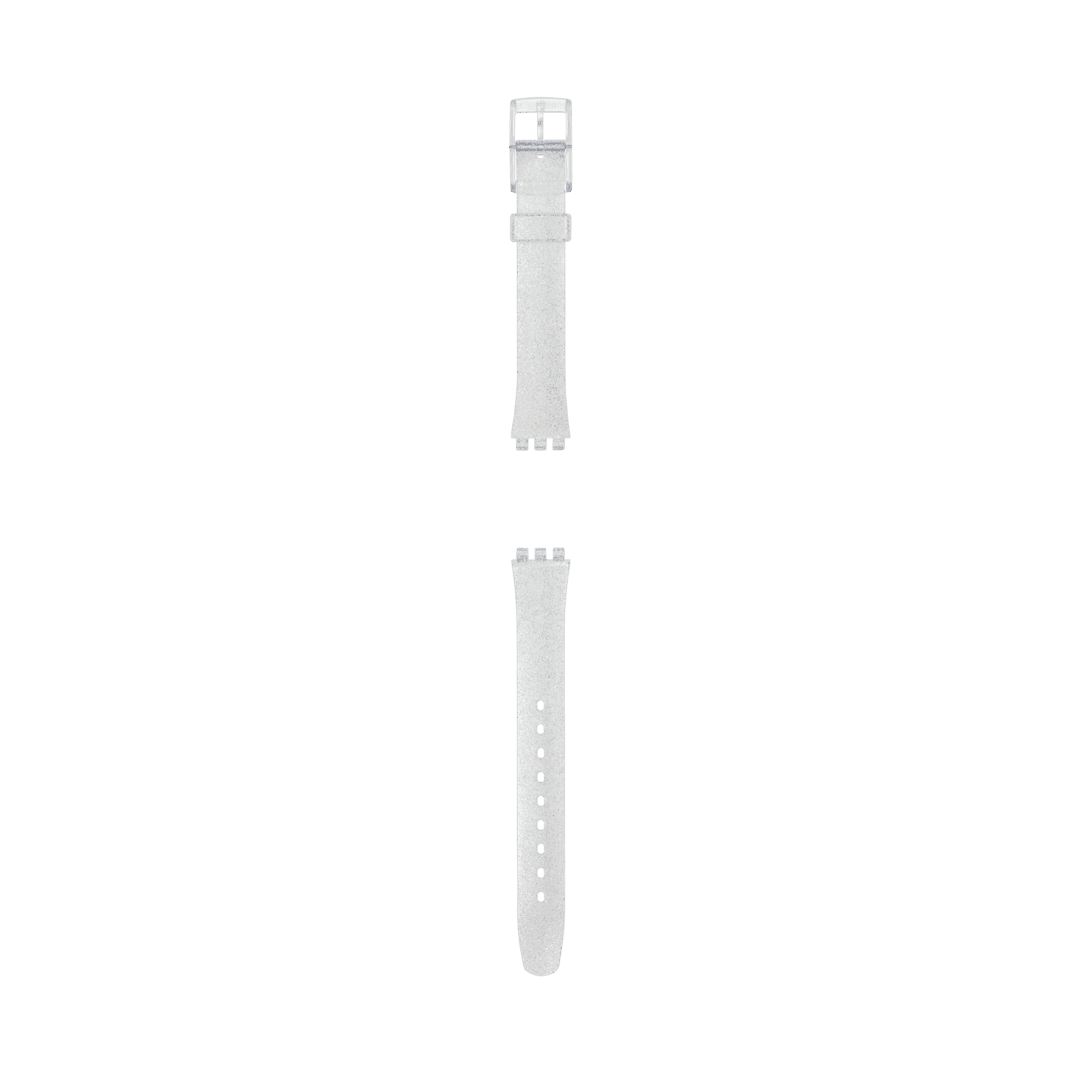 "SILVER GLISTAR TOO/SILICONE STRAP S-TOUR" Gallery Image #1