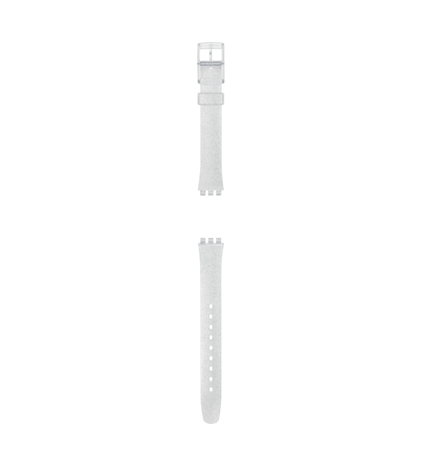 View of product SILVER GLISTAR TOO/SILICONE STRAP S-TOUR
