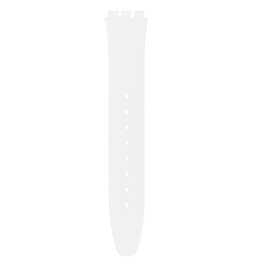 "WHITE SILICONE STRAP 6H" Image #2