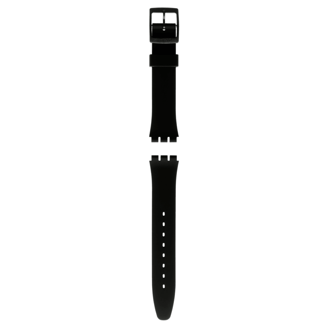 "GENT BLACK PLASTIC STRAP" Gallery Image #1