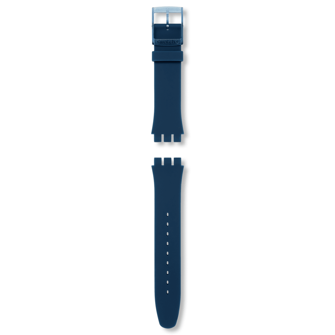 "NEW GENT BLUE PLASTIC STRAP" Gallery Image #1