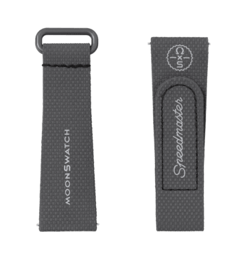 "MOONSWATCH DARK GREY/BLACK RUBBER" Image #2