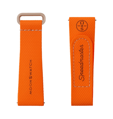 "MOONSWATCH ORANGE/SAND RUBBER" Image #2