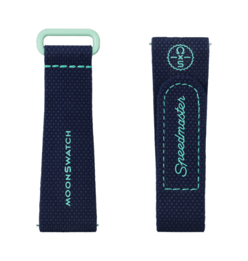 "MOONSWATCH DARK BLUE/GREEN RUBBER" Image #2