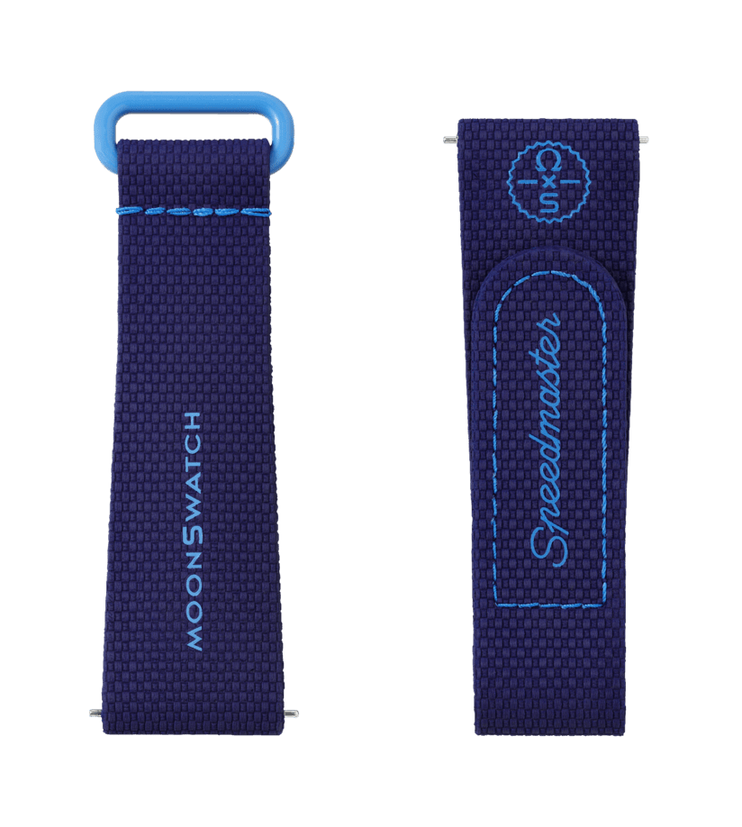 MOONSWATCH NAVY BLUE/BLUE RUBBER