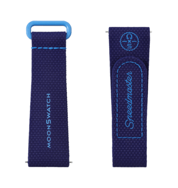 "MOONSWATCH NAVY BLUE/BLUE RUBBER" Image #2