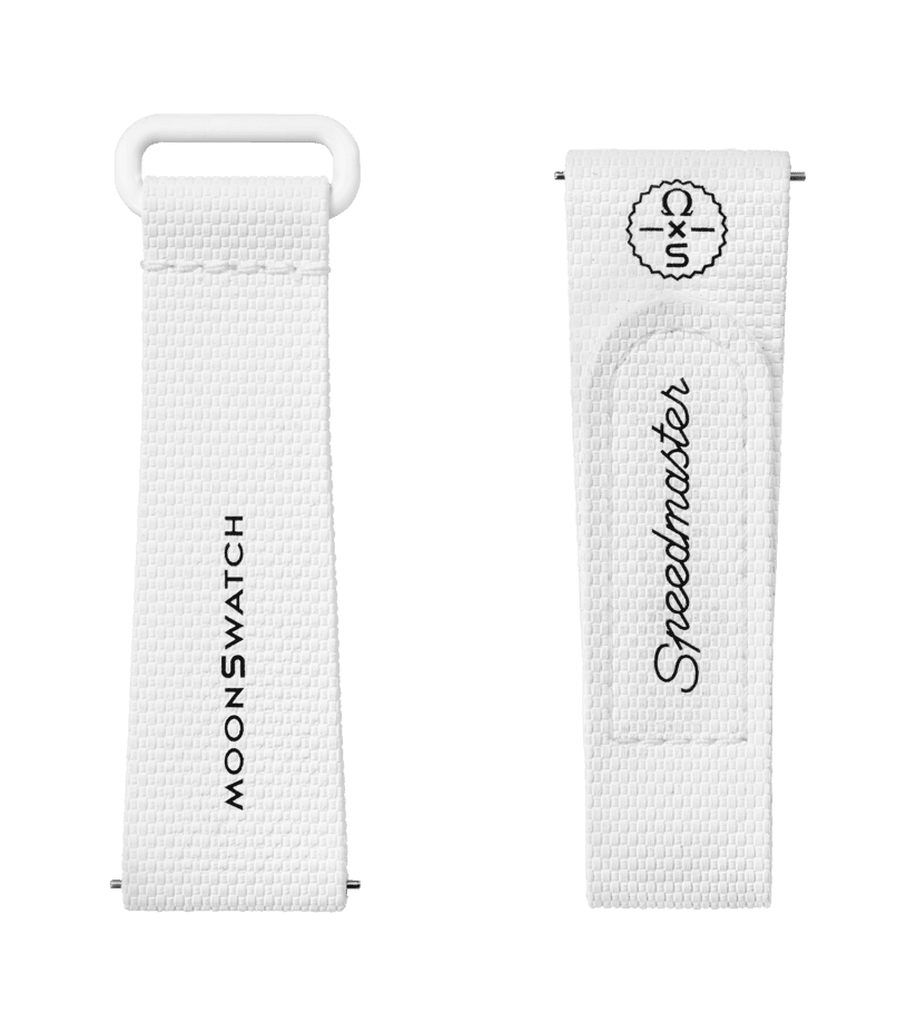 MOONSWATCH WHITE/WHITE RUBBER