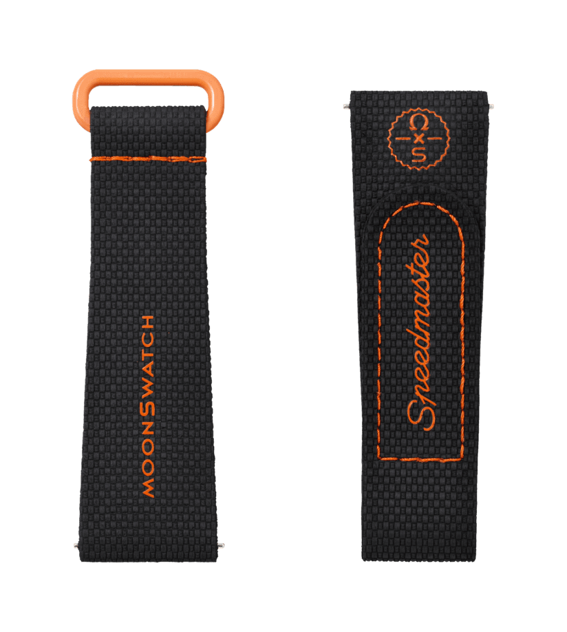 "MOONSWATCH BLACK/ORANGE RUBBER" Image #0