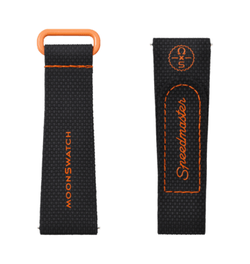 "MOONSWATCH BLACK/ORANGE RUBBER" Image #2