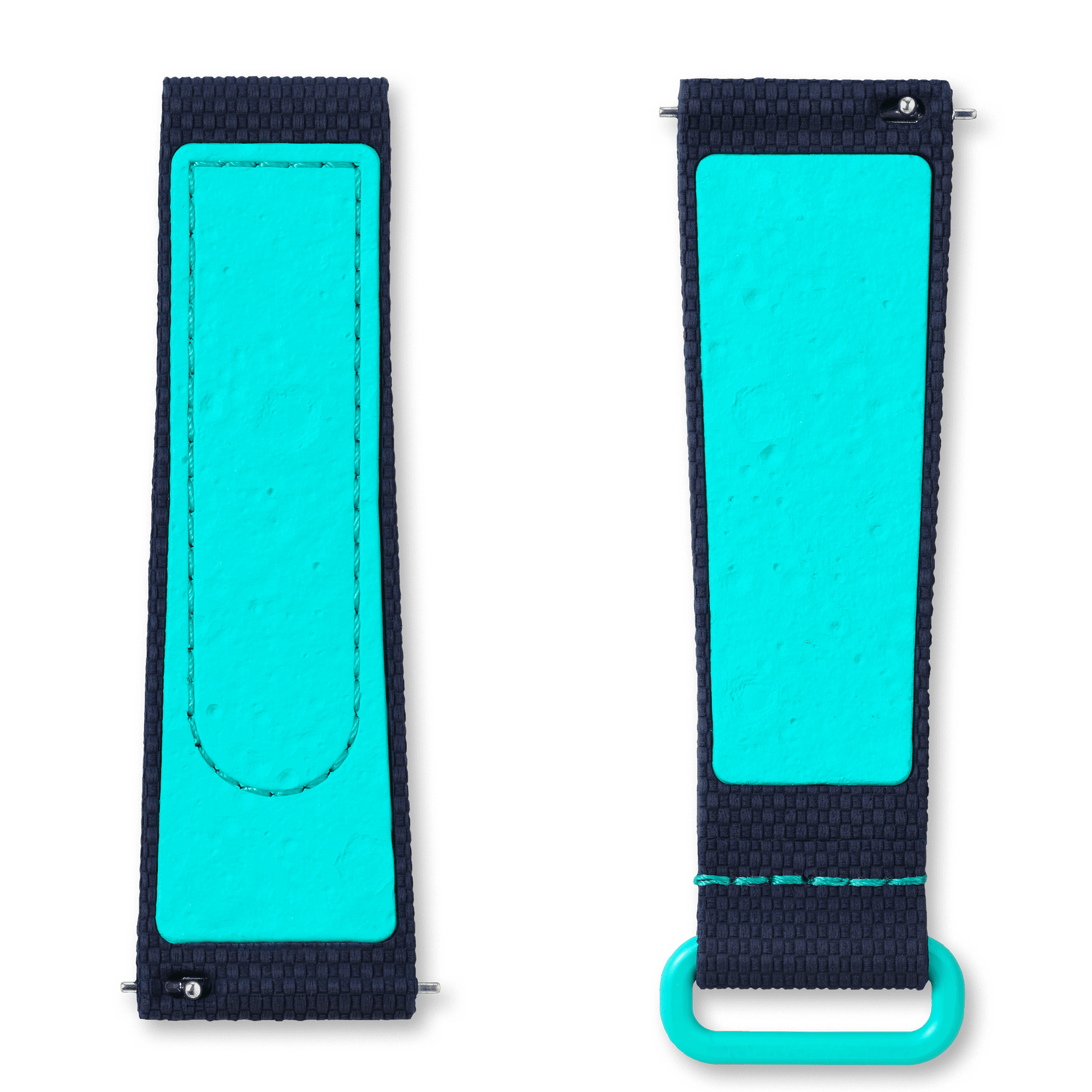 "MOONSWATCH DARK BLUE/TURQUOISE RUBBER" Gallery Image #2