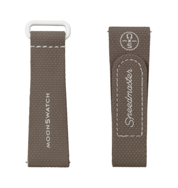 "MOONSWATCH DARK BROWN/SAND RUBBER" Image #2