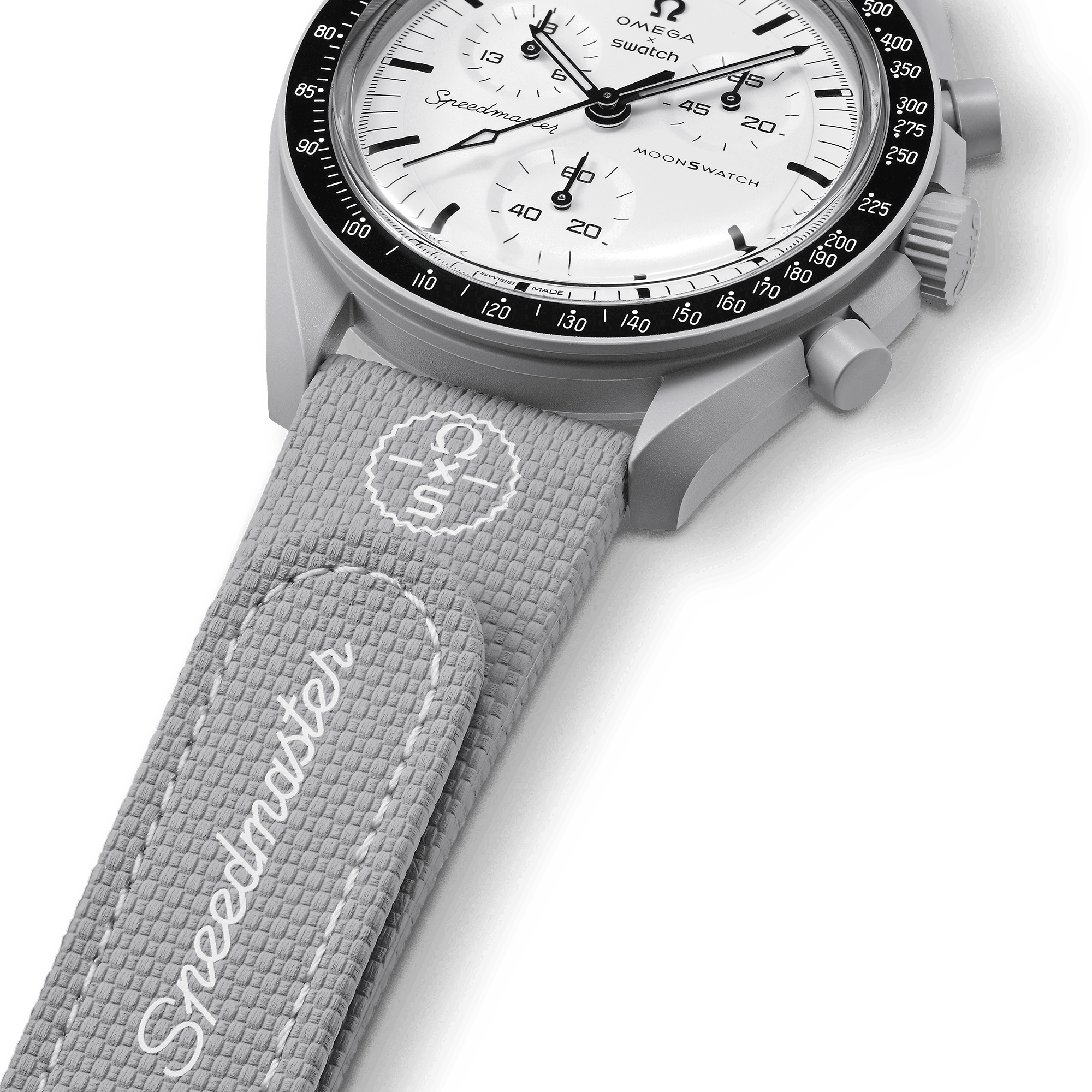 "MOONSWATCH GREY/GREY RUBBER" Gallery Image #3