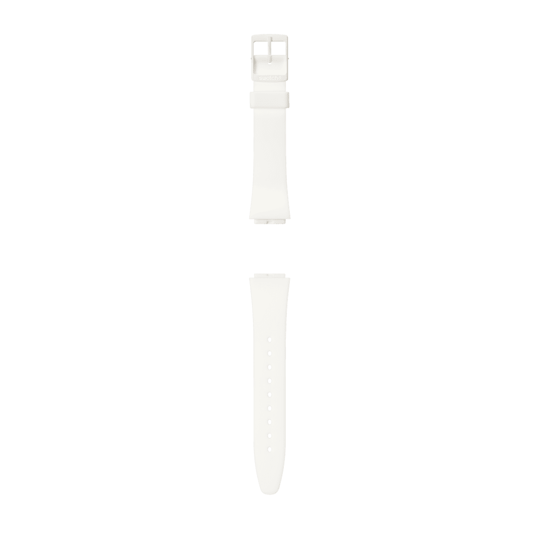 "WHAT IF...ALLWHITE? / SILICONE STRAP" Gallery Image #1