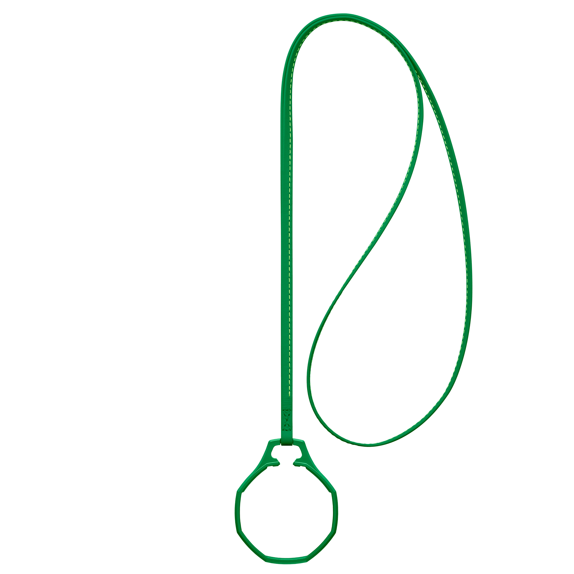 "ROYAL POP / LEATHER LANYARD GREEN EIGHT" Gallery Image #1