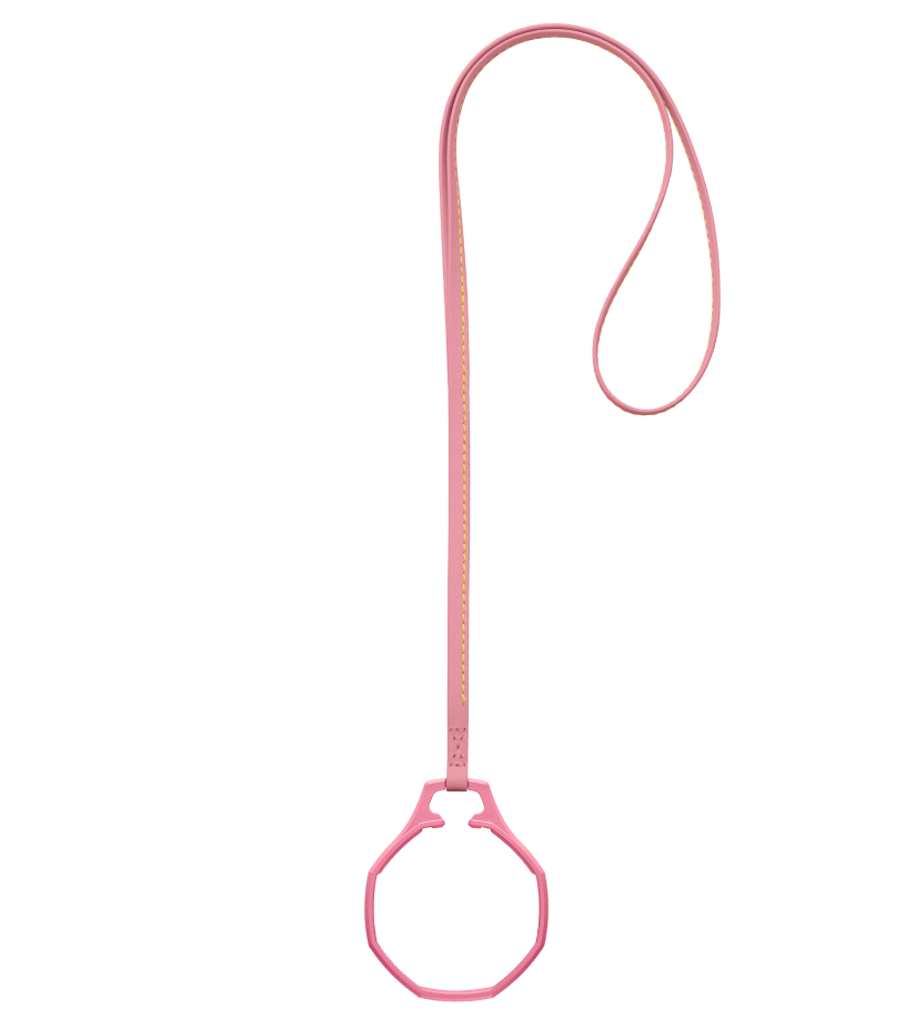 View of product ROYAL POP / LEATHER LANYARD OTG ROZ