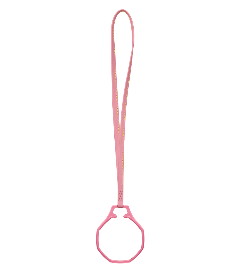 "ROYAL POP / LEATHER LANYARD OTG ROZ" Gallery Image #1