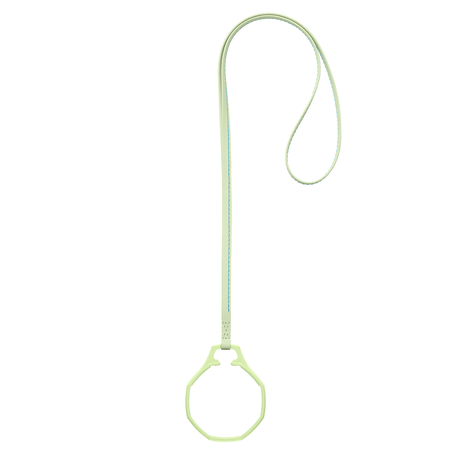 Royal Pop Leren Lanyard — Blaue Acht — 3