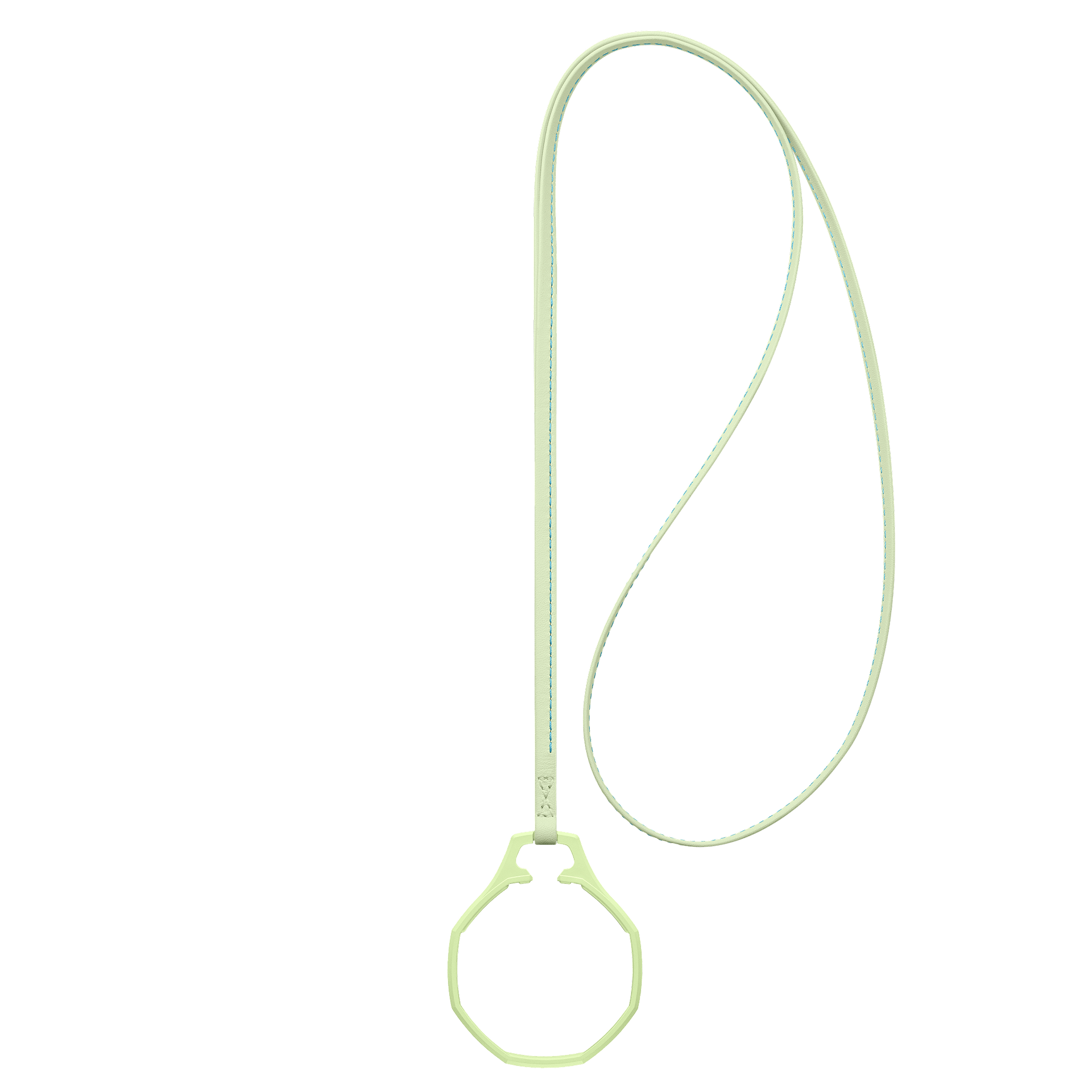 Royal Pop Leren Lanyard — Blaue Acht — 4