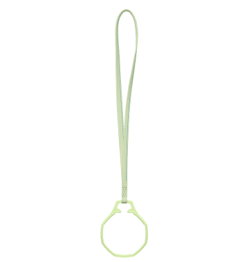 "ROYAL POP / LEATHER LANYARD BLAUE ACHT" Image #2