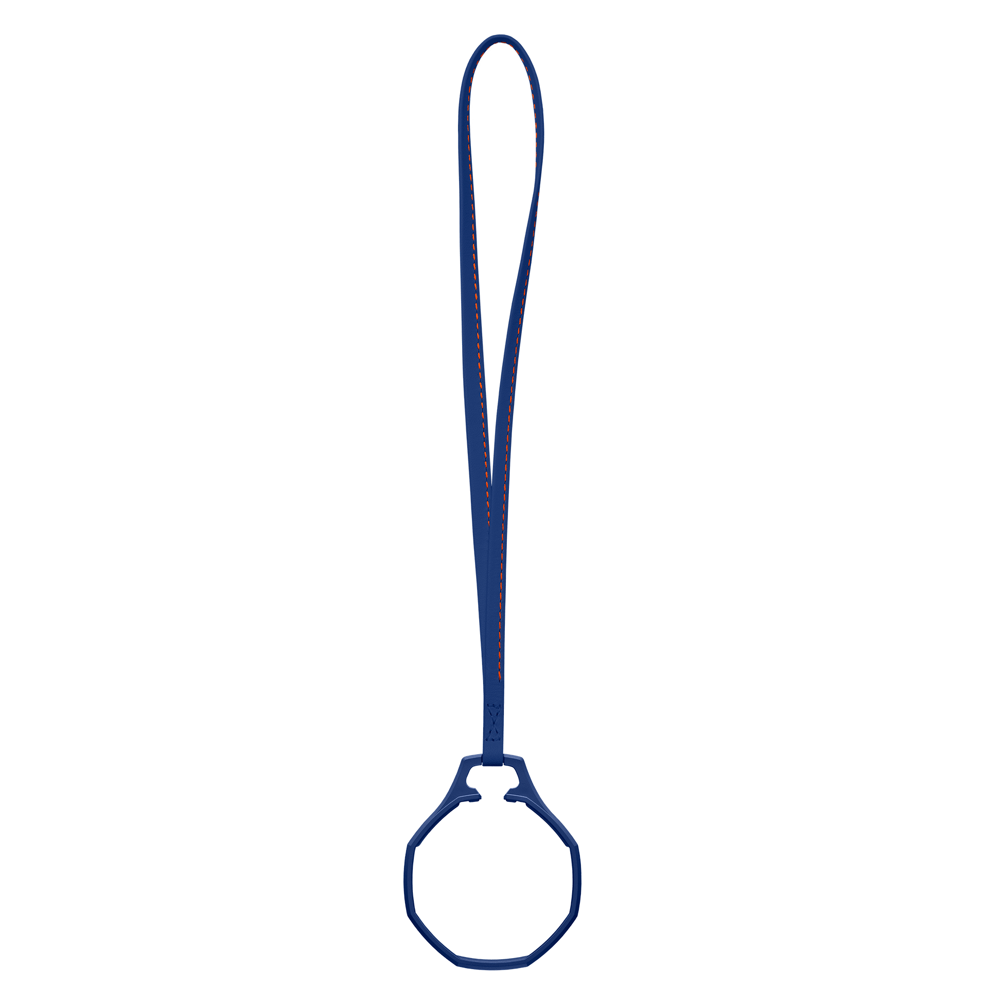 "ROYAL POP / LEATHER LANYARD ORENJI HACHI" Gallery Image #1