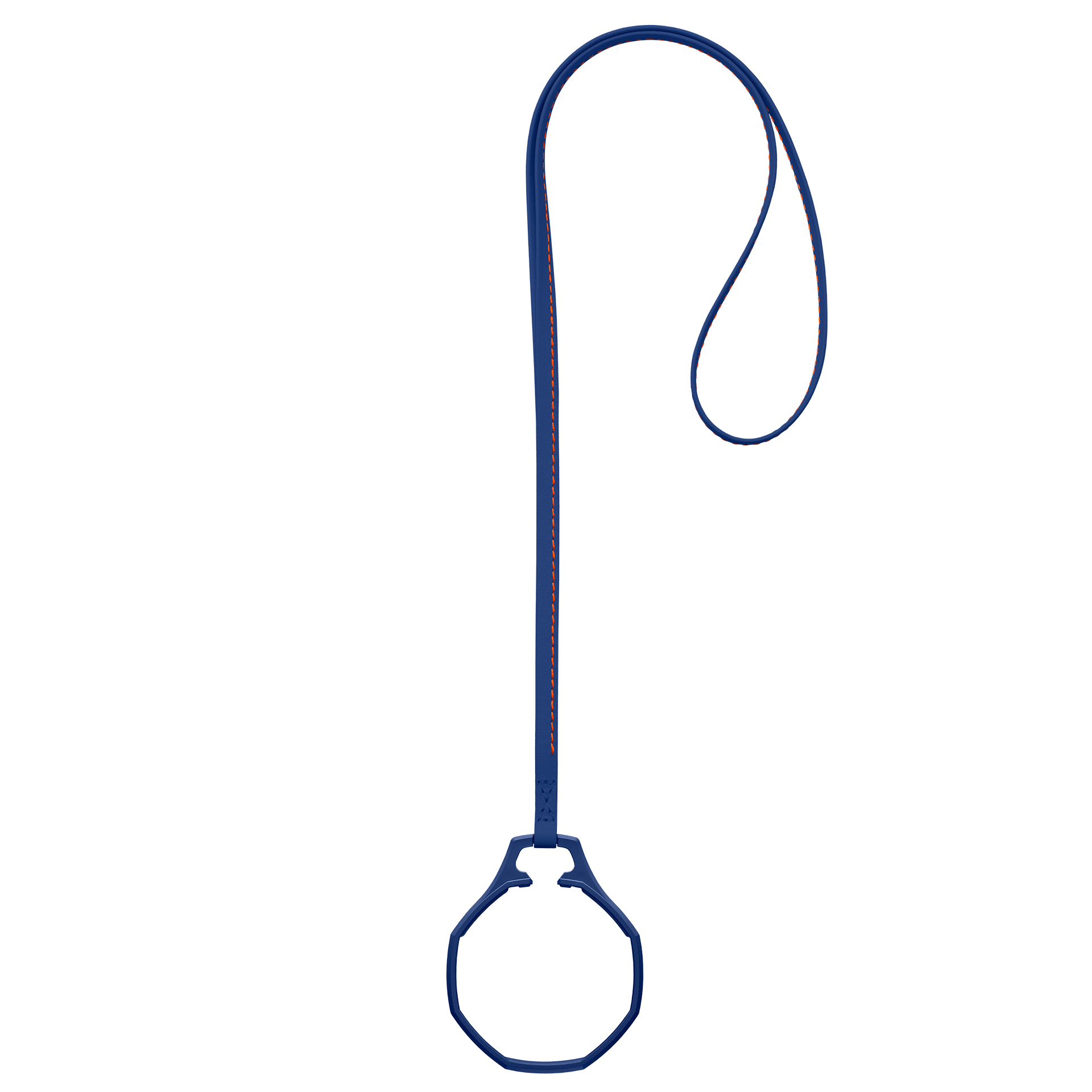 "ROYAL POP / LEATHER LANYARD ORENJI HACHI" Gallery Image #1