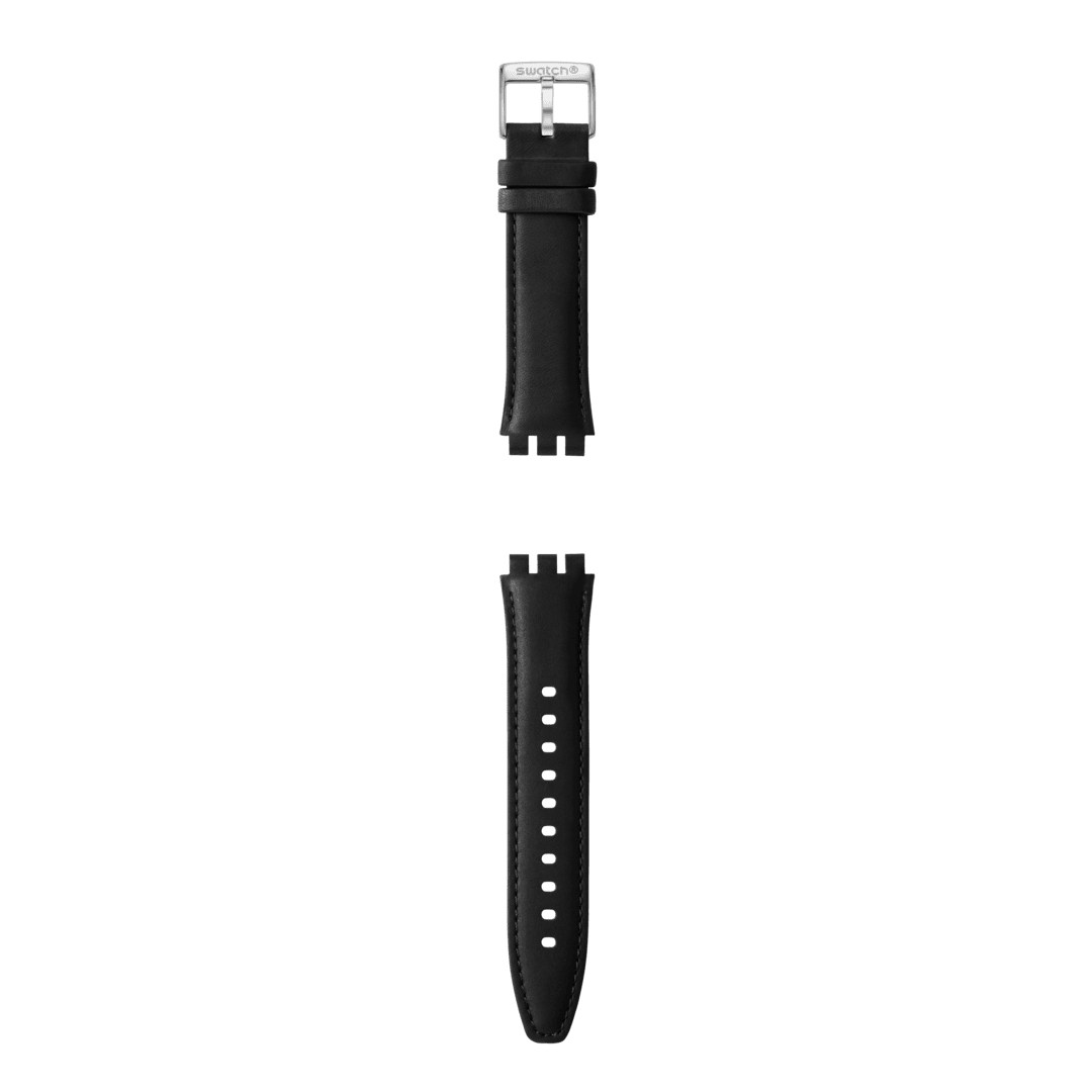 "PETITE SECONDE BLACK / LEATHER STRAP" Gallery Image #1