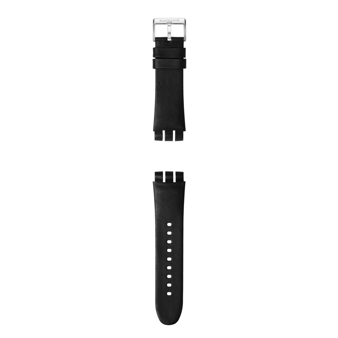"STRAP THE CHRONO / BLACK LEATHER" Gallery Image #1