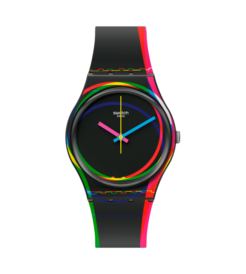 Swatch best sale colorful watches