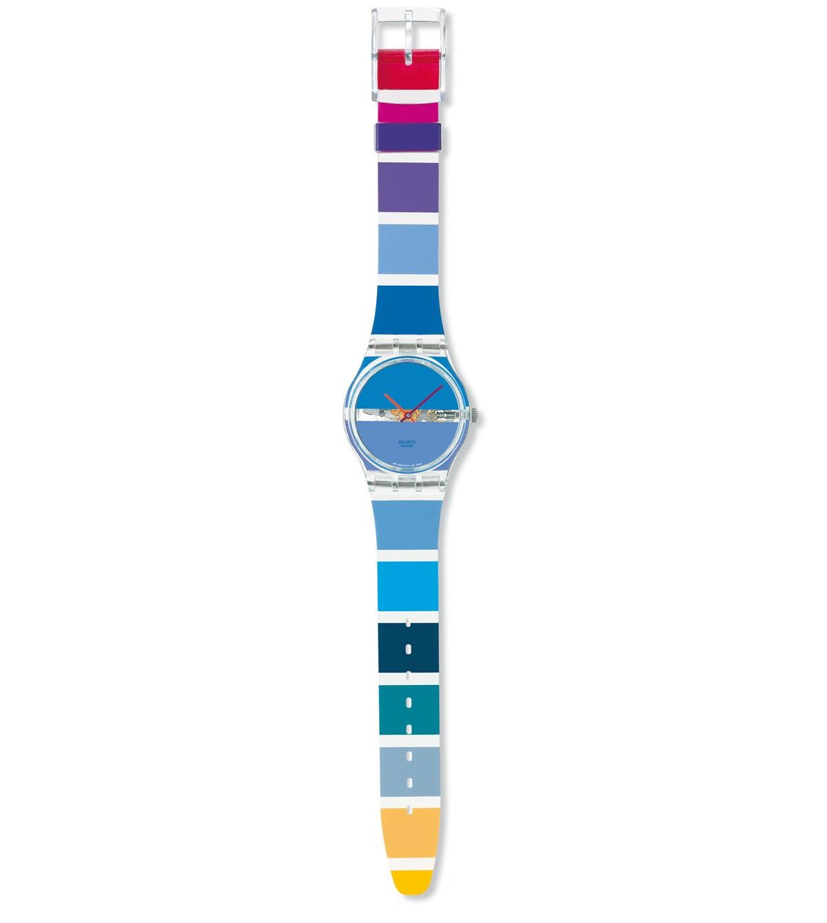 BLUE PAINTED TIME - GK376