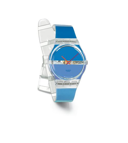 BLUE PAINTED TIME - GK376