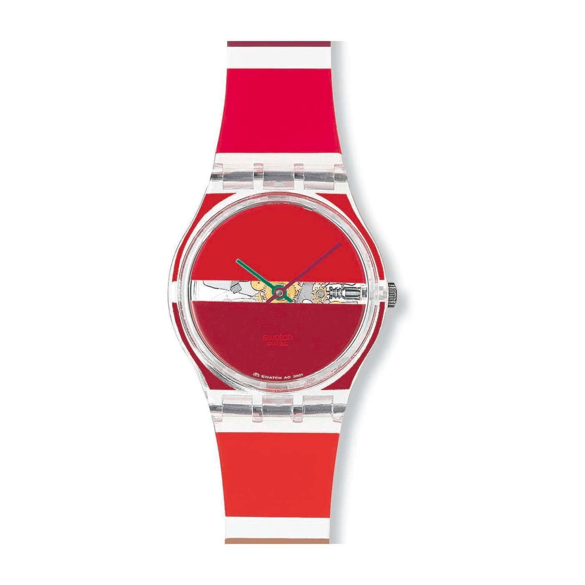 "RED PAINTED TIME" Gallery Image #1