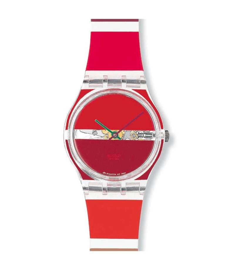 "RED PAINTED TIME" Image #0