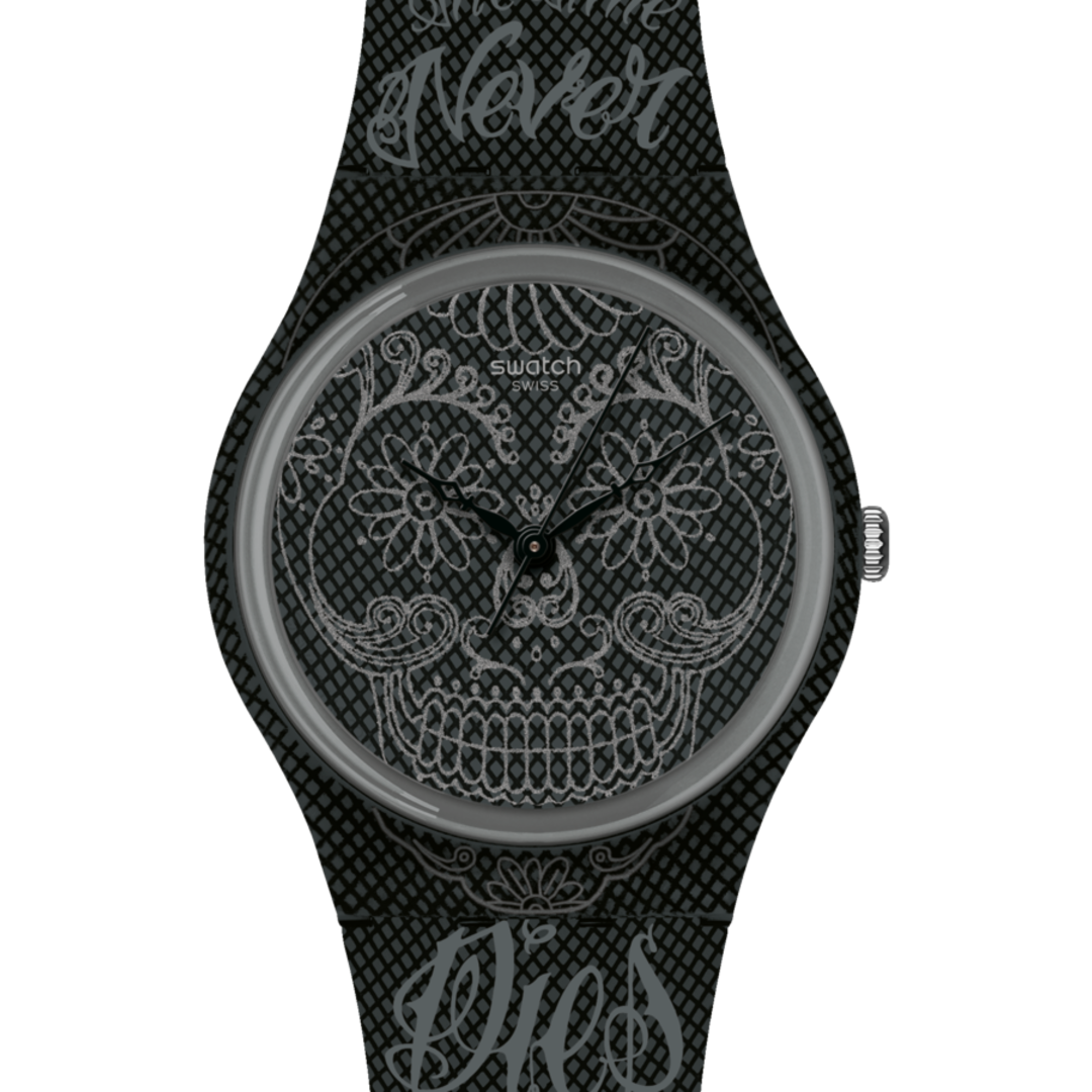 "TIME NEVER DIES BLACK" Gallery Image #1