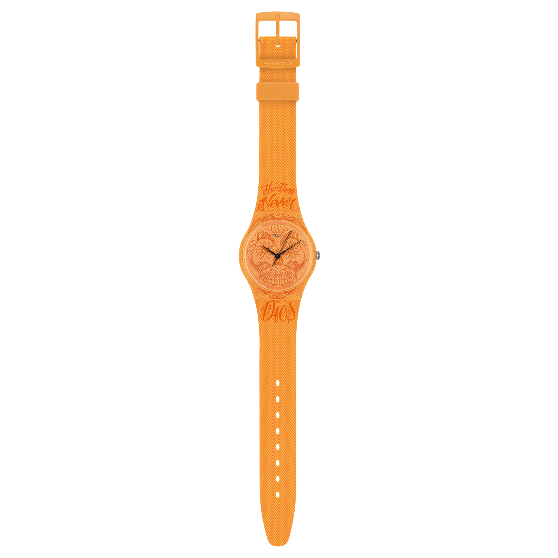"TIME NEVER DIES ORANGE" Gallery Image #2