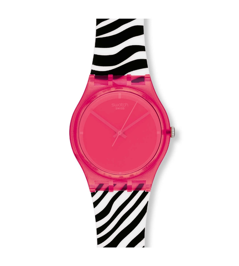 Swatch discount zebra watch